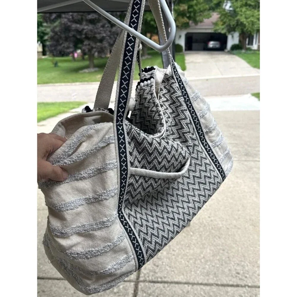 N/A oversized boho